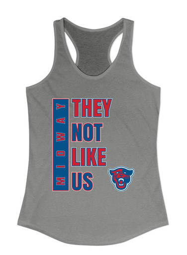 Midway Panthers Head They Not Like Us #1 Women's Tank Top