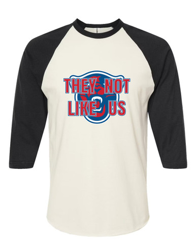 Midway Panthers Head They Not Like Us #2 Women's Baseball T-Shirt