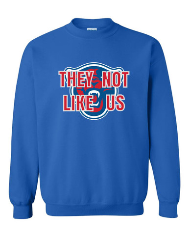 Midway Panthers Head They Not Like Us #2 Men's Sweatshirt