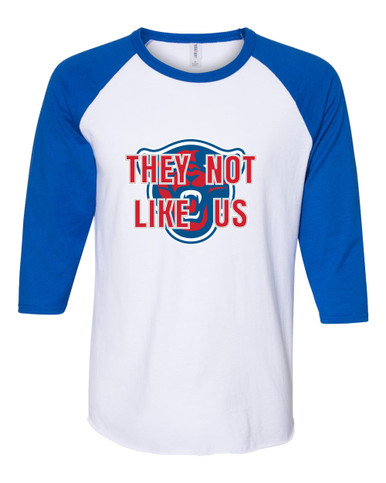 Midway Panthers Head They Not Like Us #2 Men's Baseball T-Shirt