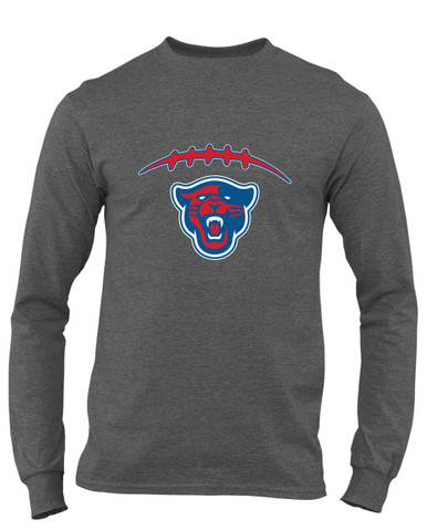 Midway Panthers Head Football #2 Men's Premium LS T-Shirt