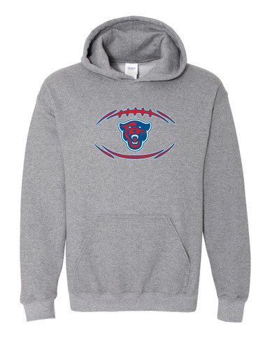 Midway Panthers Head Football #3 Men's Hoodie