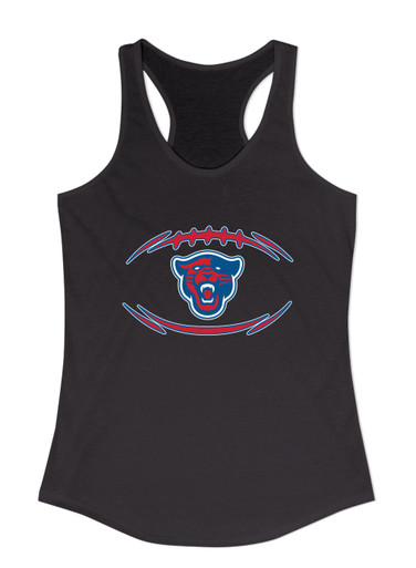 Midway Panthers Head Football #3 Women's Tank Top