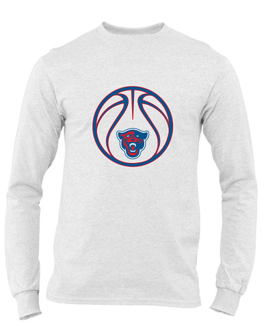 Midway Panthers Head Basketball #2 Men's Premium LS T-Shirt