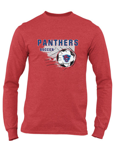 Midway Panthers Head Soccer #2 Men's Premium LS T-Shirt