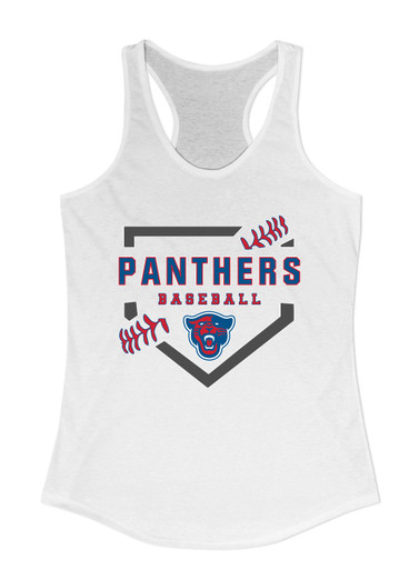 Midway Panthers Head Baseball #2 Women's Tank Top