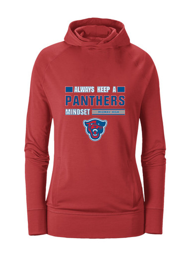 Midway Panthers Head Mindset Women's Hoodie