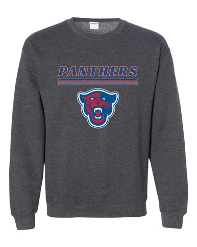 Midway Panthers Head Mascot #8 Men's Sweatshirt