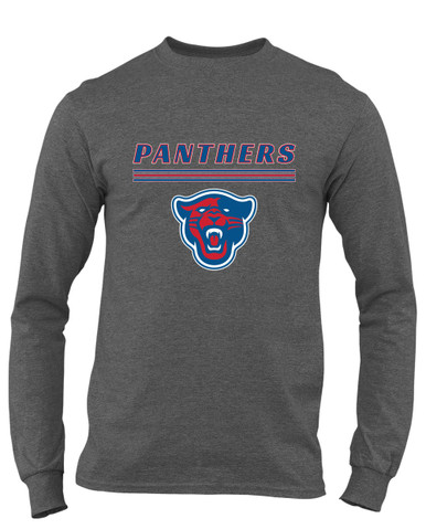 Midway Panthers Head Mascot #8 Men's Premium LS T-Shirt