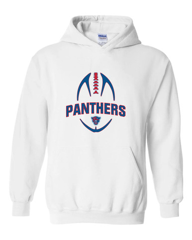 Midway Panthers Head Football #5 Men's Hoodie