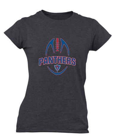 Midway Panthers Head Football #5 Women's SS T-Shirt