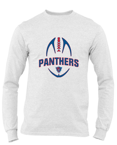 Midway Panthers Head Football #5 Men's LS T-Shirt