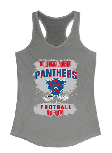 Midway Panthers Head Football #6 Women's Tank Top