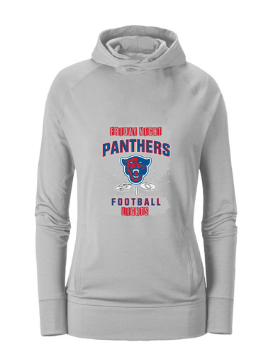 Midway Panthers Head Football #6 Women's Hoodie