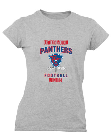 Midway Panthers Head Football #6 Women's SS T-Shirt