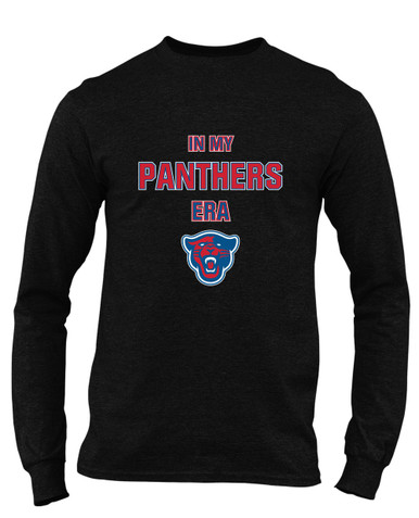 Midway Panthers Head Era #1 Men's LS T-Shirt