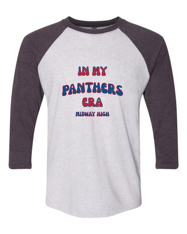 Midway Panthers Head Era #2 Men's Baseball T-Shirt