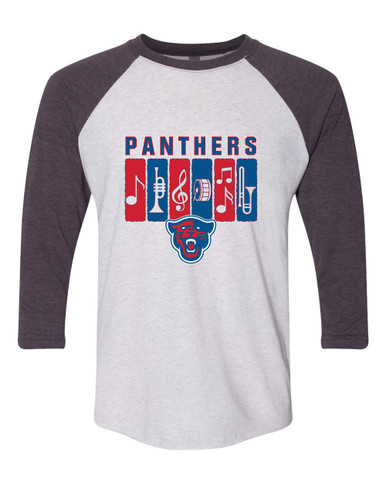 Midway Panthers Head Band # 2 Women's Baseball T-Shirt