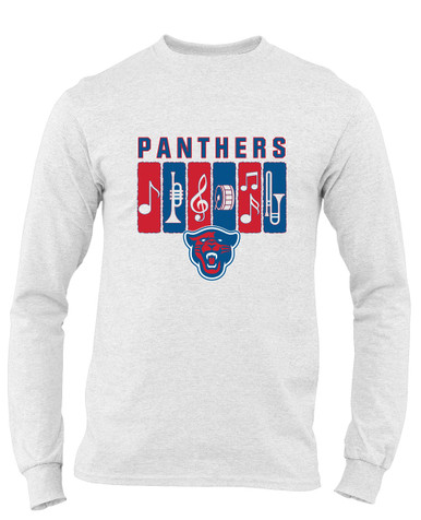 Midway Panthers Head Band # 2 Men's LS T-Shirt