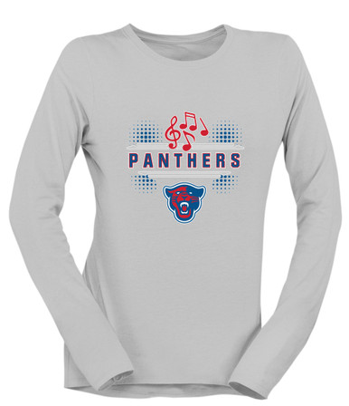 Midway Panthers Head Band # 3 Women's LS T-Shirt