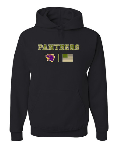 Camden Panthers Camo Flag Men's Premium Hoodie