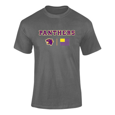 Camden Panthers Team Colors Flag Men's SS T-Shirt