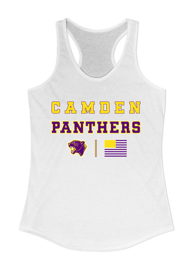 Camden Panthers Spirit Flag Women's Tank Top