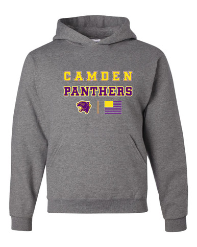 Camden Panthers Spirit Flag Men's Premium Hoodie