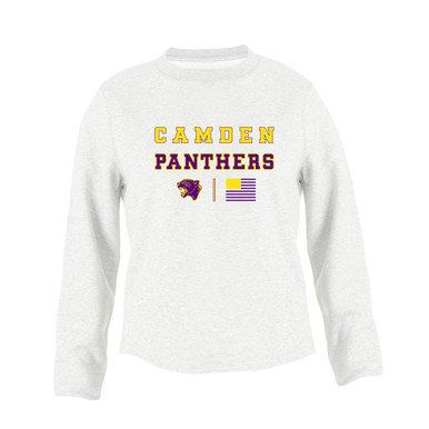 Camden Panthers Spirit Flag Women's Sweatshirt