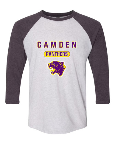 Camden Panthers Mascot #3 Men's Baseball T-Shirt