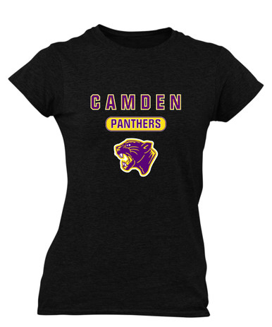 Camden Panthers Mascot #3 Women's SS T-Shirt