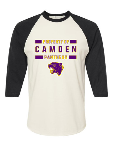 Camden Panthers Property Of Women's Baseball T-Shirt