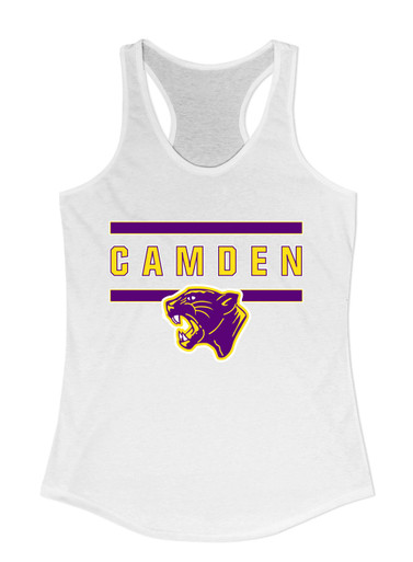 Camden Panthers Mascot #4 Women's Tank Top