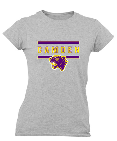 Camden Panthers Mascot #4 Women's SS T-Shirt