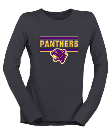 Camden Panthers Mascot #5 Women's Premium LS T-Shirt