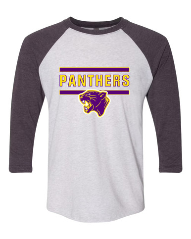 Camden Panthers Mascot #5 Women's Baseball T-Shirt