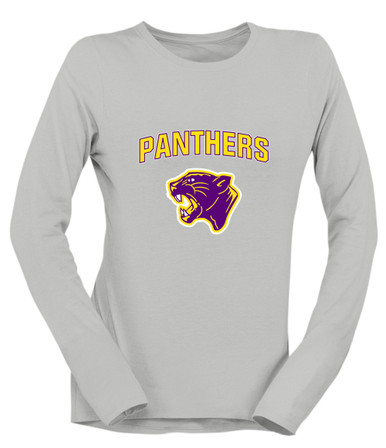 Camden Panthers Mascot #6 Women's Premium LS T-Shirt