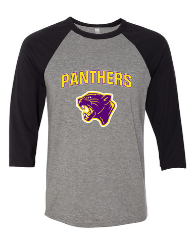 Camden Panthers Mascot #6 Women's Baseball T-Shirt