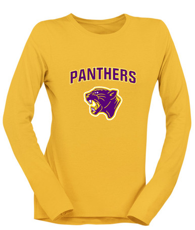 Camden Panthers Mascot #6 Women's LS T-Shirt