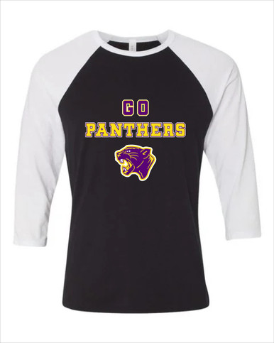 Camden Panthers Go Team Women's Baseball T-Shirt