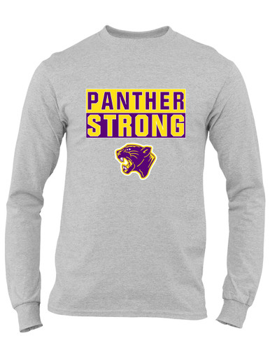 Camden Panthers Strong #1 Men's LS T-Shirt