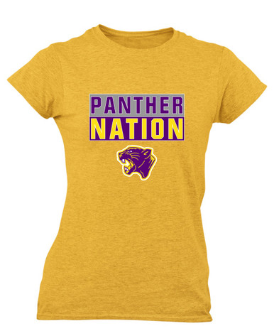 Camden Panthers Nation #1 Women's Premium SS T-Shirt