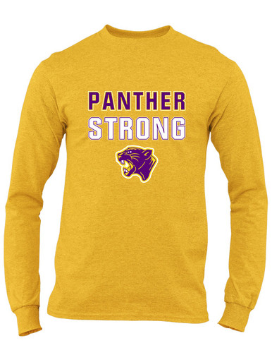 Camden Panthers Strong #2 Men's LS T-Shirt