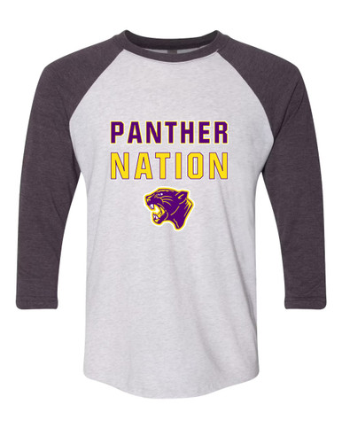 Camden Panthers Nation #2 Men's Baseball T-Shirt