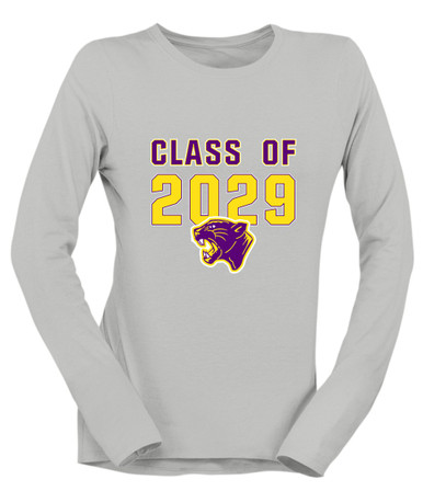 Camden Panthers Class of 2029 Women's Premium LS T-Shirt
