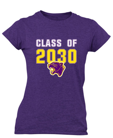 Camden Panthers Class of 2030 Women's Premium SS T-Shirt
