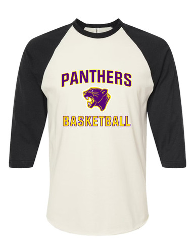 Camden Panthers Basketball #1 Men's Baseball T-Shirt