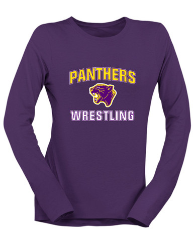 Camden Panthers Wrestling Women's LS T-Shirt