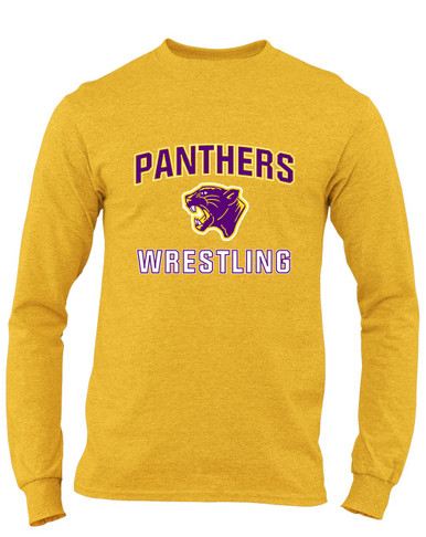 Camden Panthers Wrestling Men's LS T-Shirt