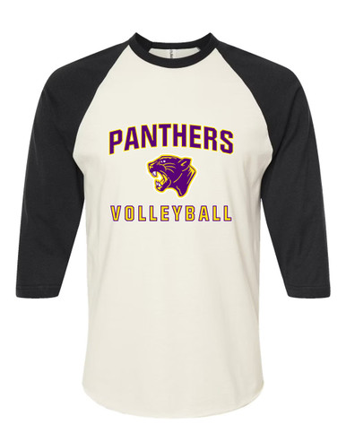 Camden Panthers Volleyball Women's Baseball T-Shirt